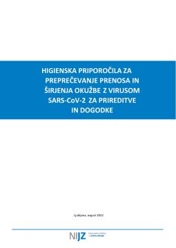 NIJZ pripravil priporočila za organizacijo prireditev in dogodkov